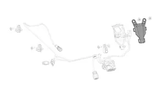 Stark Deksel Til kabelholder