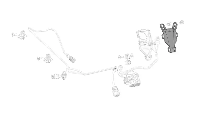 Stark Deksel Til kabelholder 