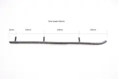 Styreskinne Ski-Doo  X-Calibar I Lengde 500mm, ø8mm bolter, Leveres i par