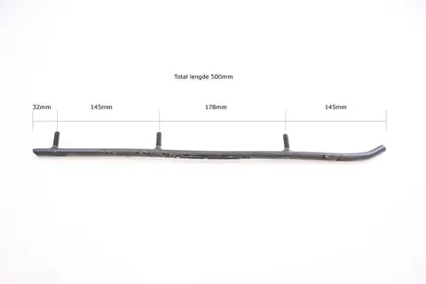 Styreskinne Ski-Doo  X-Calibar I Lengde 500mm, ø8mm bolter, Leveres i par