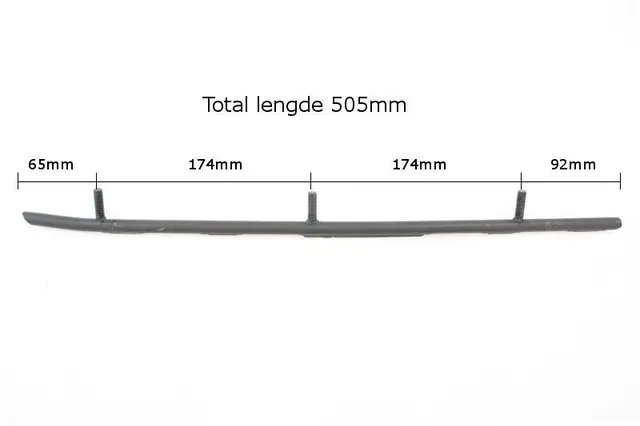 Styreskinne Ski-Doo X-Calibar II Selges parvis, Coromant 