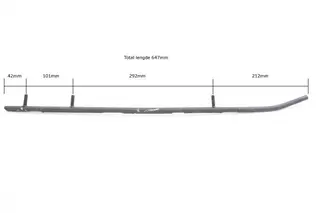 Styreskinne Yamaha X-Calibar II Selges parvis, Coromant