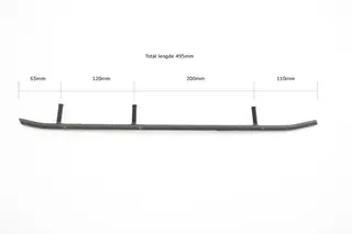 Styreskinne Ski-Doo Sn&#248;scooter Lengde 495mm, 8/32mm bolter, Stk