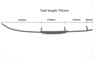 Styreskinne Polaris Dual Carbide