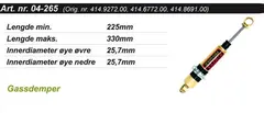 Kimpex Gold St&#248;tdemper Gass Ski-Doo F/B 414535600/414677200/414869100/414702300