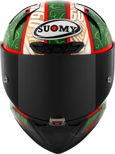 Suomy S1-XR GP Hickman Replica FIM M Ultimate racinghjelm FIM og ECE 22-06 