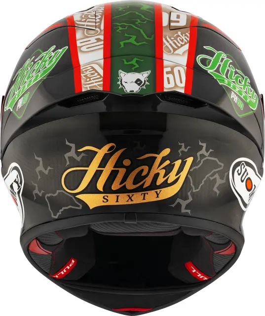 Suomy S1-XR GP Hickman Replica FIM M Ultimate racinghjelm FIM og ECE 22-06 