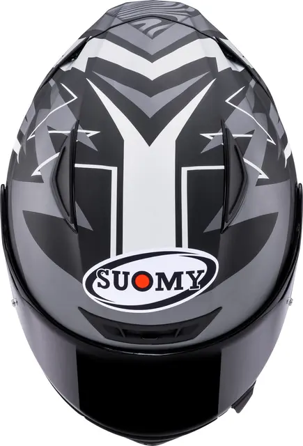 Suomy Track-1 Sam Lowes 2025 M.Sort  M Racinghjelm Ventilert 3komponent fiber 