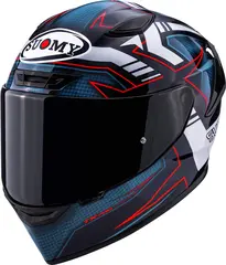 Suomy TX-PRO Flawless Hvit  S Racinghjelm Ventilert 3komponent skall