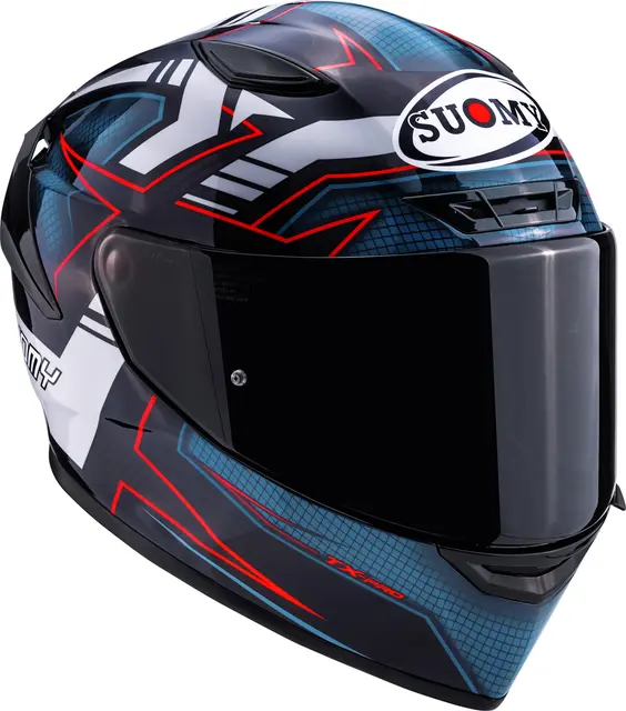 Suomy TX-PRO Flawless Hvit  S Racinghjelm Ventilert 3komponent skall 