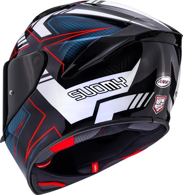 Suomy TX-PRO Flawless Hvit  S Racinghjelm Ventilert 3komponent skall 