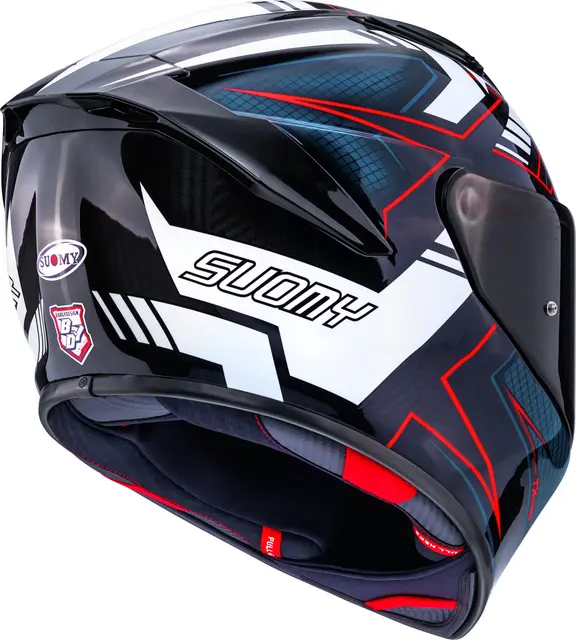 Suomy TX-PRO Flawless Hvit  S Racinghjelm Ventilert 3komponent skall 