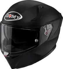 Suomy Speedstar2 Plain Matt Sort  M Sport helhjelm med solvisir 3komp.fiber