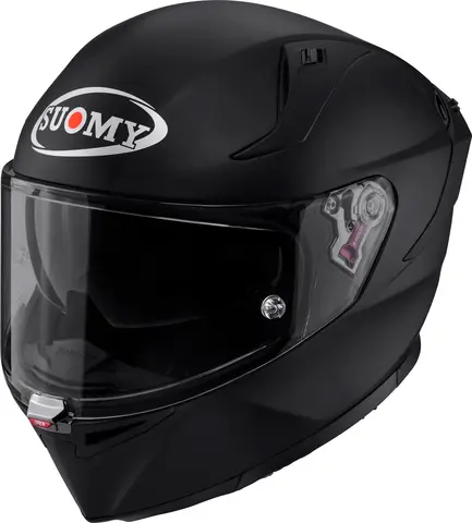 Suomy Speedstar2 Plain Matt Sort Sport helhjelm med solvisir 3komp.fiber