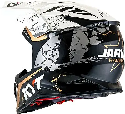KYT Skyhawk MX Jarvis Sign  M Premium MX-hjelm, 3komp.fiber ECE 22-06 