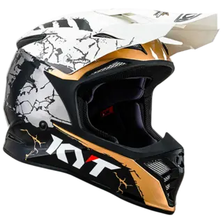 KYT Skyhawk MX Jarvis Sign Premium MX-hjelm, 3komp.fiber ECE 22-06