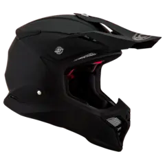 KYT Skyhawk MX Plain Matt sort  M Premium MX-hjelm, 3komp.fiber ECE 22-06