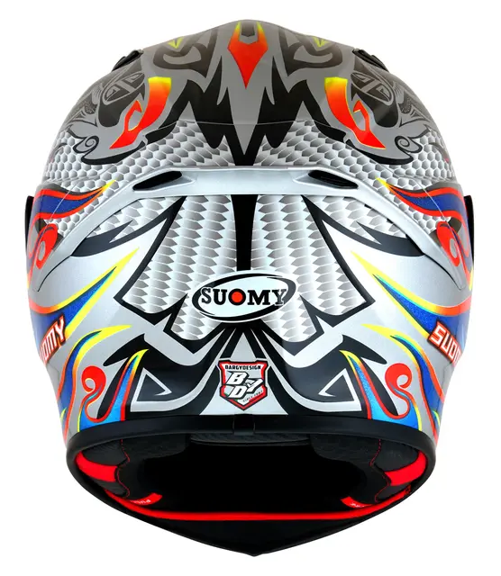 Suomy Track-1 Flying  S Racinghjelm Ventilert 3komponent fiber 