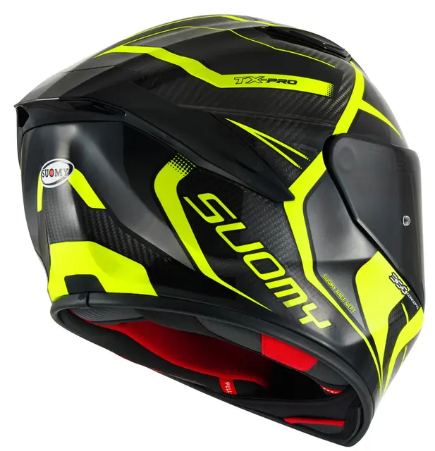 Suomy TX-PRO Advance Gul  S Racinghjelm Ventilert 3komponent skall 