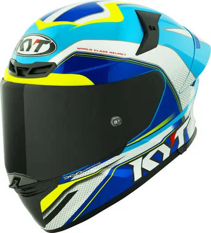 KYT TT-REVO GrandPrix Sportslig helhjelm med racing design