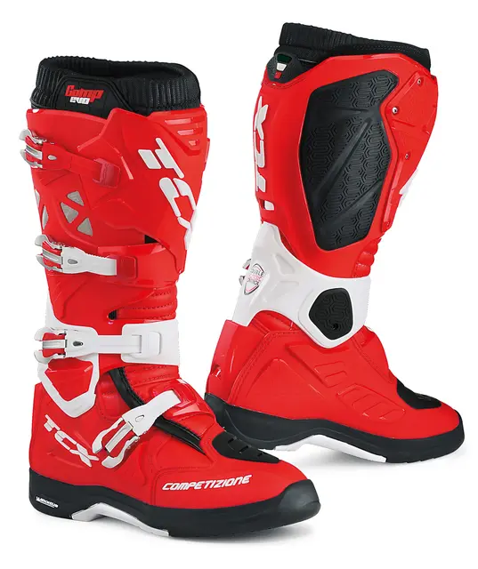 TCX Comp EVO 2 Michelin Cross Støvler - Rød/Hvit