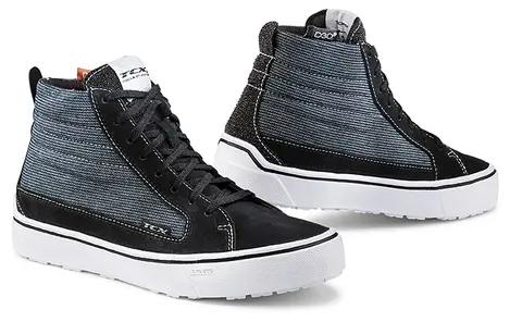 TCX Street 3 Dame WP Tekstil Grå/Sort 24/7 Lifestyle, 2,85cm hæl, Vanntett