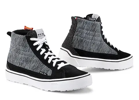 TCX Street 3 Dame Air Grå/Sort 24/7 Lifestyle, 2,85cm hæl, Ventilert