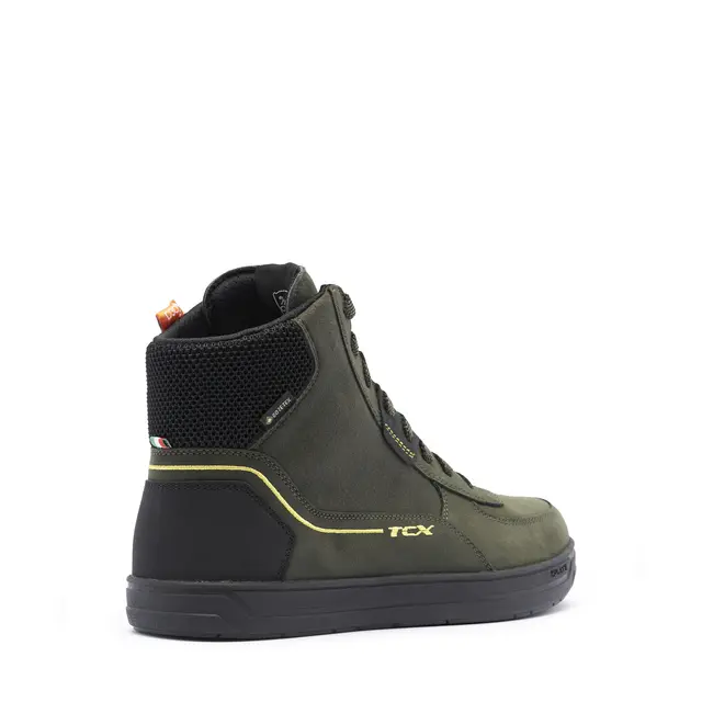 TCX Mood 2 Gore-Tex® Grønn/sort/gul 43 24/7, Lifestyle/Urban sneaker med GTX 