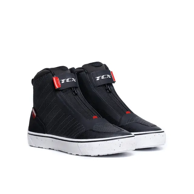 TCX Ikasu 2 WP dame Sort/Rød 36 Urban sneaker, til/fra jobb/skole/bytur 