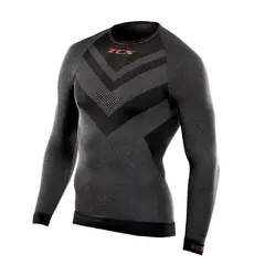 TCX Roundneck Lang Sleeve Girocollo Mani Teknisk undert&#248;y Thermo regulerende lett