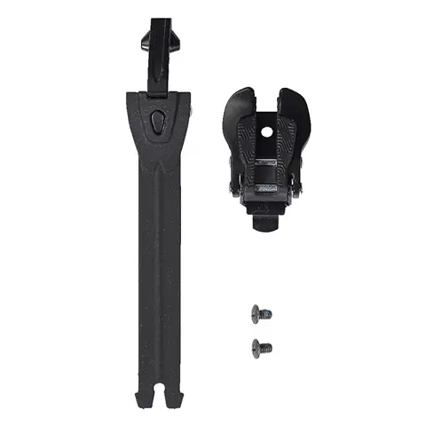 TCX Spennekit med base for Drifter Wp 1 base, 1 spenne og 2 skruer - sort