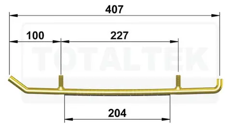 Totaltek Racing Koromant Styreskinne Lynx Cat Snøscooter Selges Parvis, Koromant, Racing