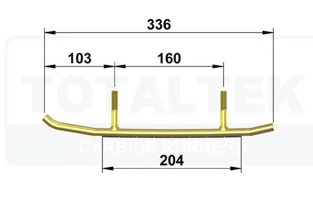 Totaltek Styreskinne - Lynx & Ski-Doo Selges Parvis, Koromant, Racing 