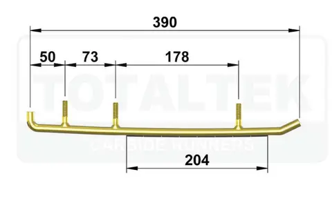 Totaltek Styreskinne - Lynx &amp; Ski-Doo... Selges Parvis, Koromant, Racing