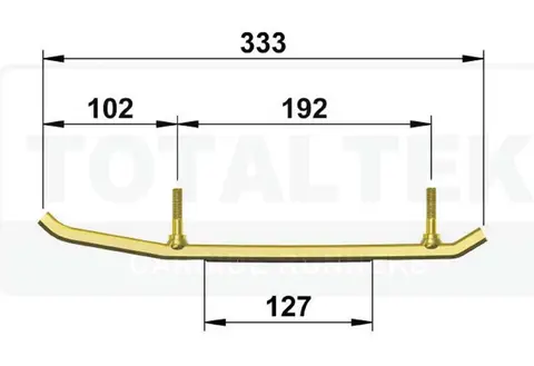 Totaltek Styreskinne - Yamaha Selges Parvis, Koromant, Utility