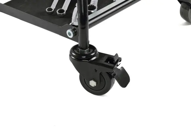 UNIT DOLLY  Bukk - Sort Stål Servicebukk for MX med hjul 