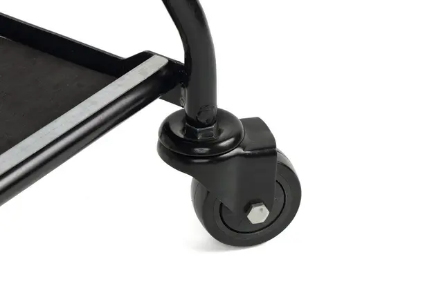 UNIT DOLLY  Bukk - Sort Stål Servicebukk for MX med hjul 