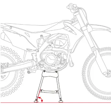 UNIT FIT - Service-Bukk, Oransje Stødig og Justerbar Servicebukk 