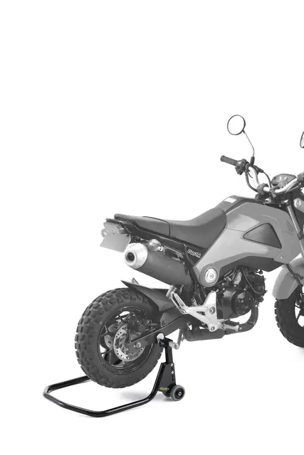 UNIT Depotstøtte Bak, Gatesykkel B2236 Depotstøtte Bak, Sort stål 