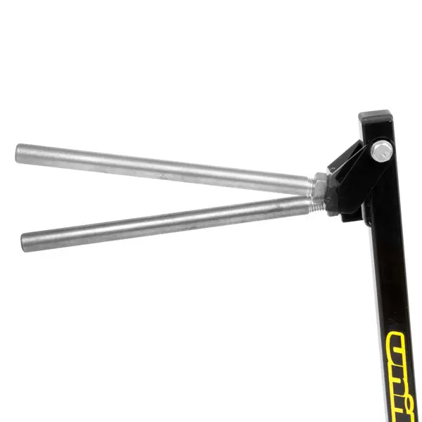 UNIT Hjulstativ, sammenleggbart Svart Stål, passer ->21'' 