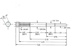 Avdrager Ski-Doo - 5/8&quot; Alle modeller t.o.m. 1985 5/8x 18 N.F.