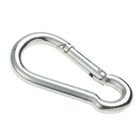 Karabinkrok, kraftig type 10 cm lang