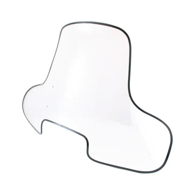 ATV Vindrute Universal - Klar, 3.5mm H46cm, B86cm, utsparing for lykt 