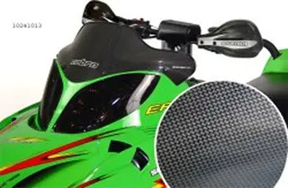 Cobra Vindrute ZR4,EX Low,Flyscreen,Carb 7&quot; H&#248;yde Carbon