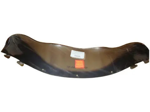 Vindrute Polaris Flared Lav Grafikk/Sot Vindrute med innebygget "handguards"