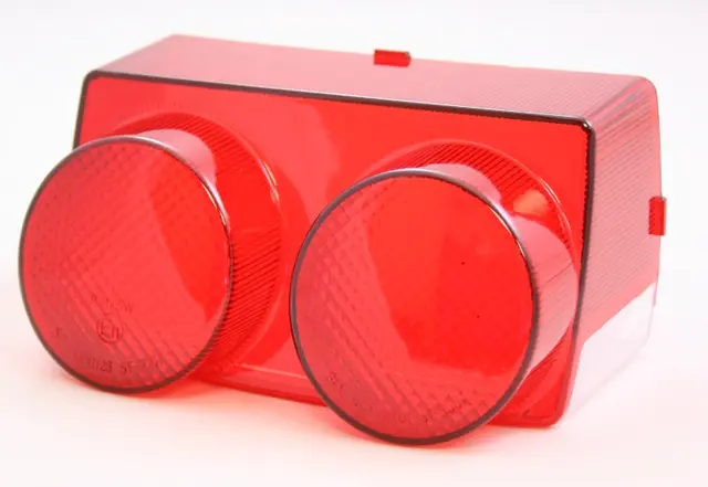 Baklyktglass, Rød - Yamaha OEM: 5JJ847101100 