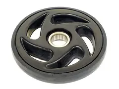 Boggiehjul Plast m/lager -  Sort &#216;152mm