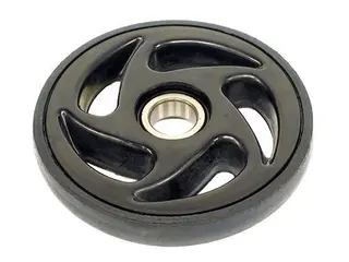 Boggiehjul Plast m/lager -  Sort &#216;152mm