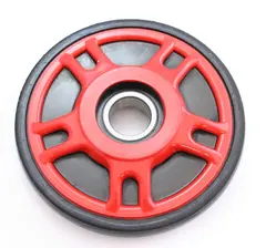 Boggiehjul Arctic Cat - 162mm, R&#248;d 25mm aksling, leveres med lager