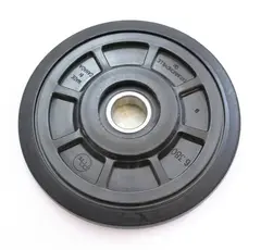 Boggiehjul Polaris - 162mm, Sort 25mm aksling, leveres med lager